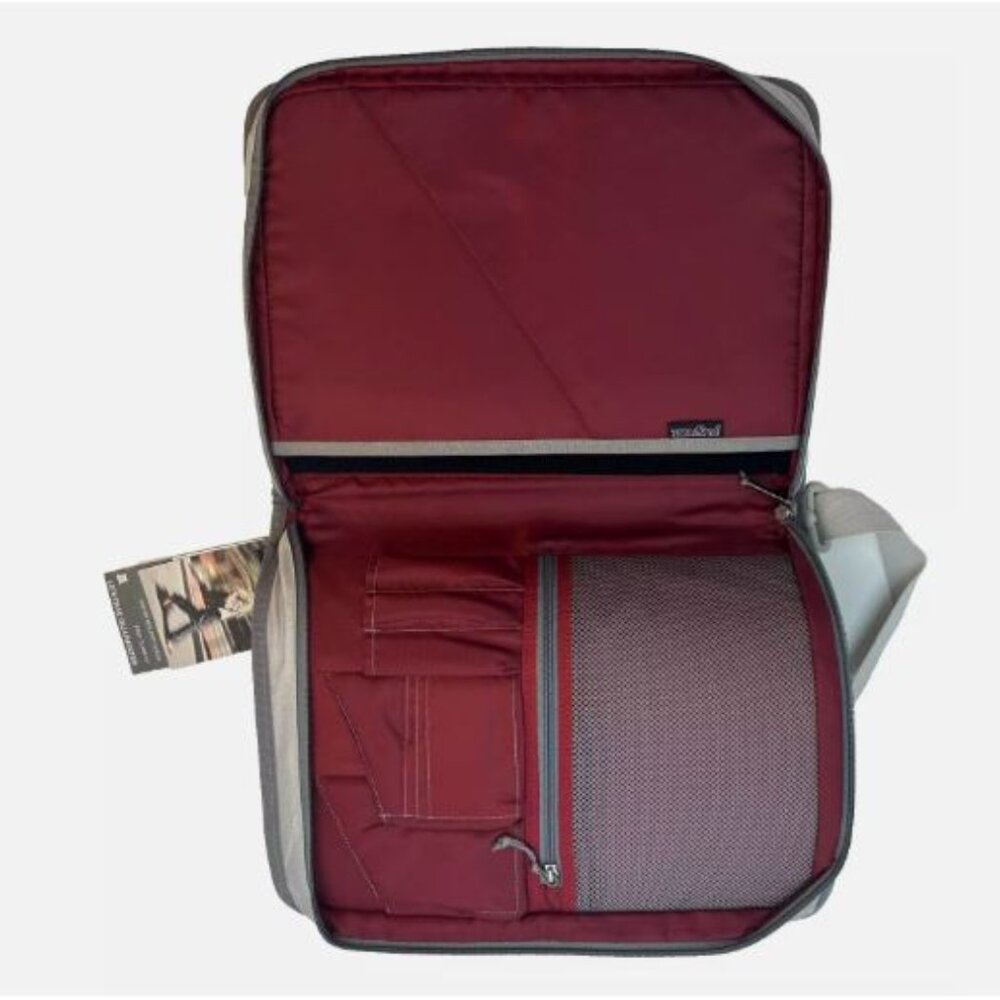 JanSport Career Bag First Class 15'' Laptop 10x14.7x1" Storm Grey Color New